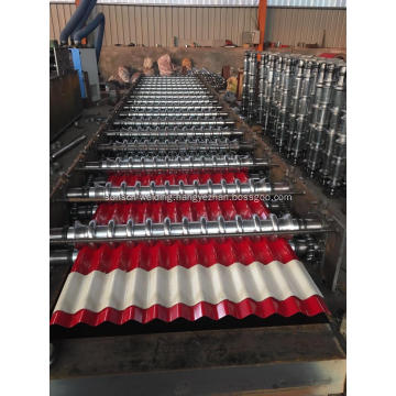 Corrugated Tile Roofing Sheet Roll Forming Machine